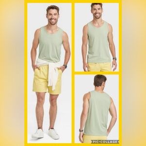 3/$10 NWT Men’s All in Motion | Goodfellow & Co Round Neck Tank Top MEDIUM